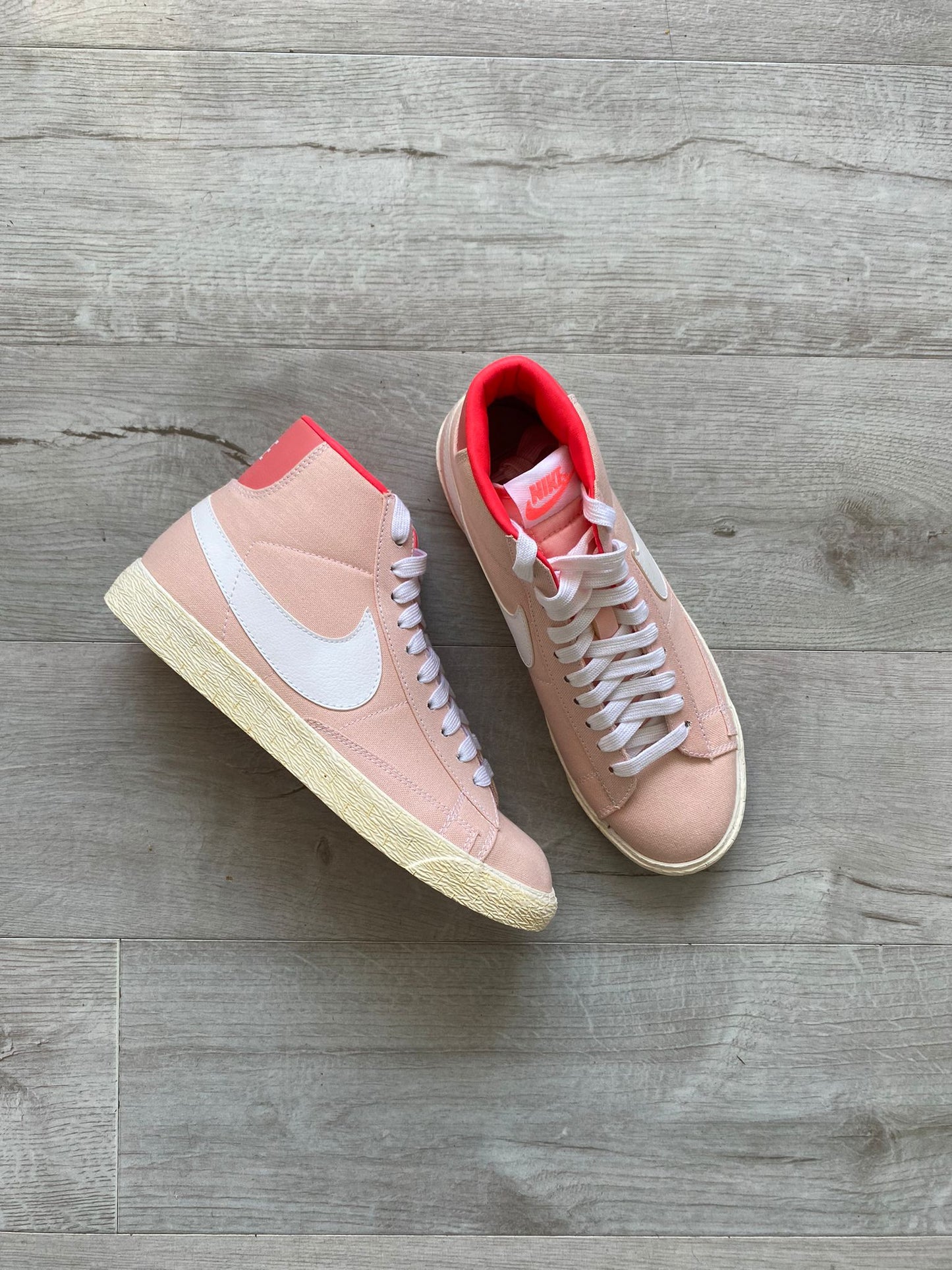 Nike Blazer High Storm Pink/White (2012) - Sock'd Up Bundle